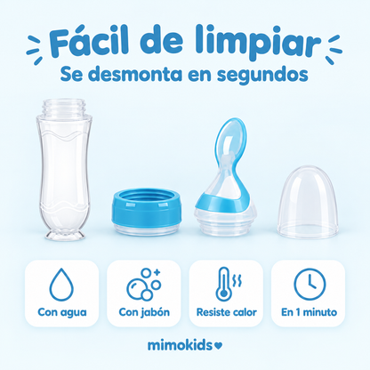 Fácil de limpiar, se desmonta en segundos