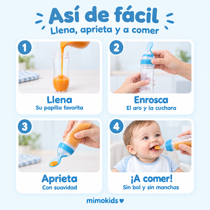 Así de fácil: llena, enrosca, aprieta y a comer